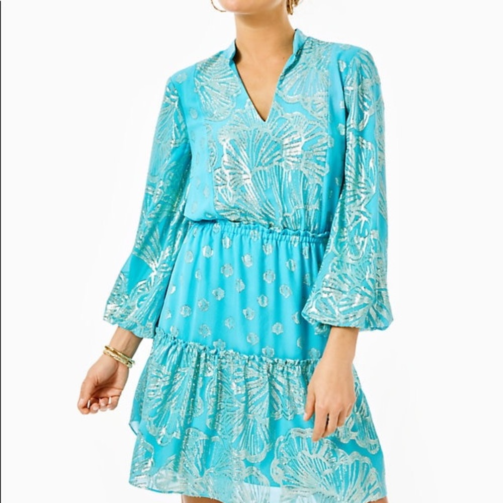 Bright Blue Joella Dress